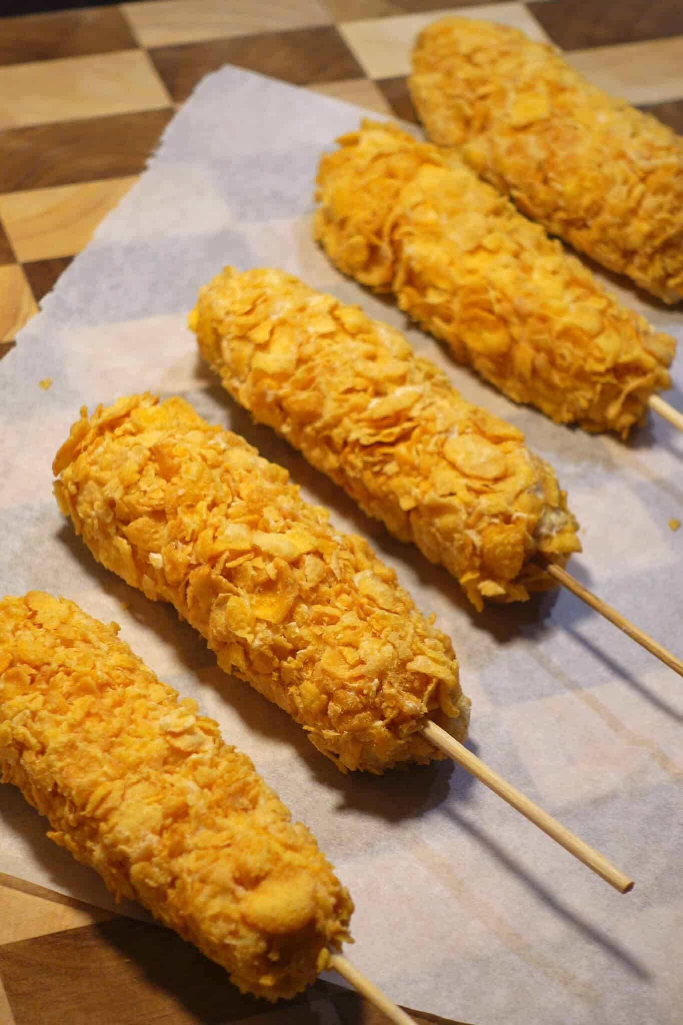 Korean Cheese Corn Dogs Shivangi Kooks Korean Cheese Corn Dogs Shivangi Kooks